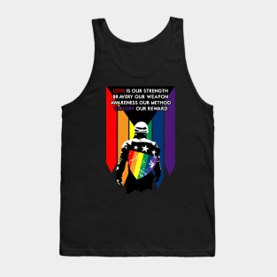 Rainbow Soldier Tank Top